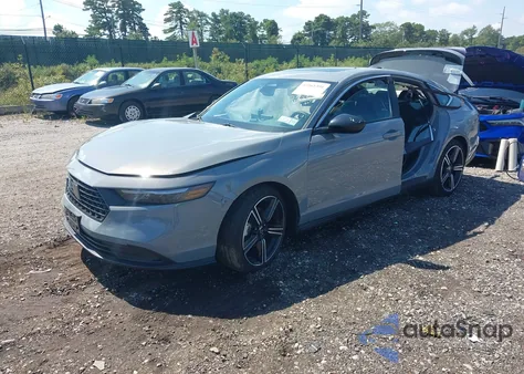 2025 Honda Accord Hybrid Sport из США, поврежденный, VIN 1HGCY2F53SA027146